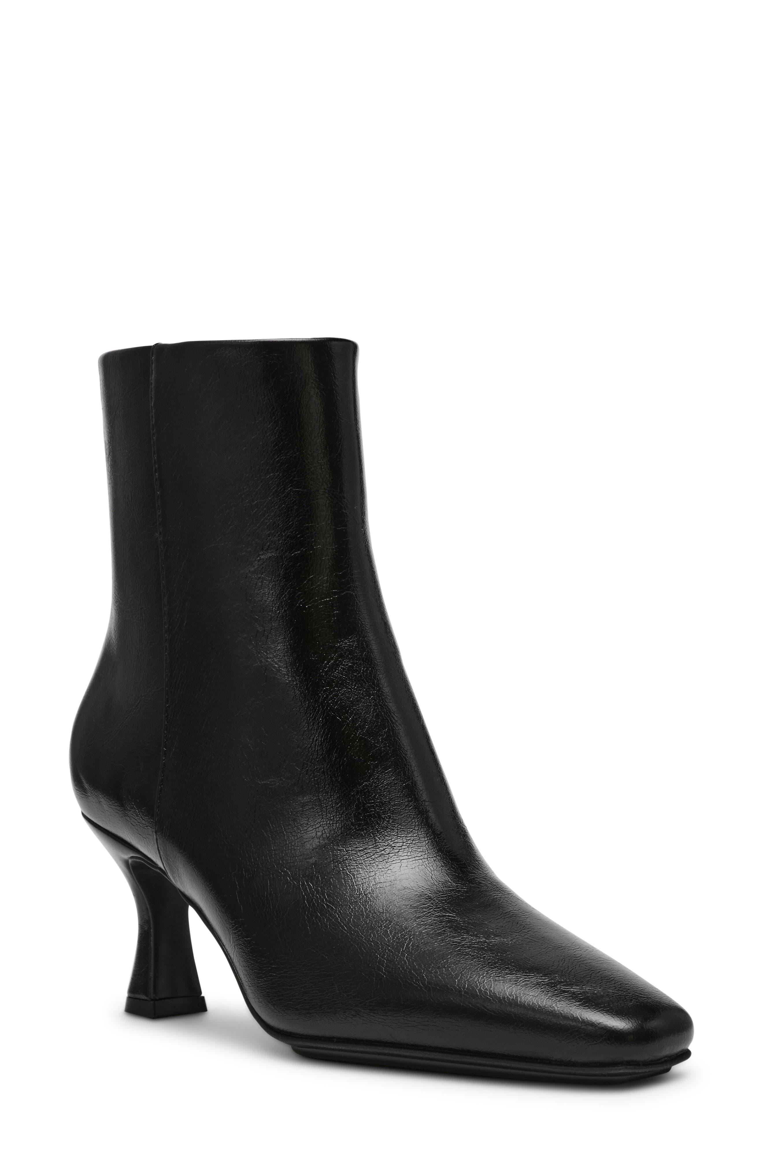 Anne Klein Pablo Bootie, Main, color, Black Smooth
