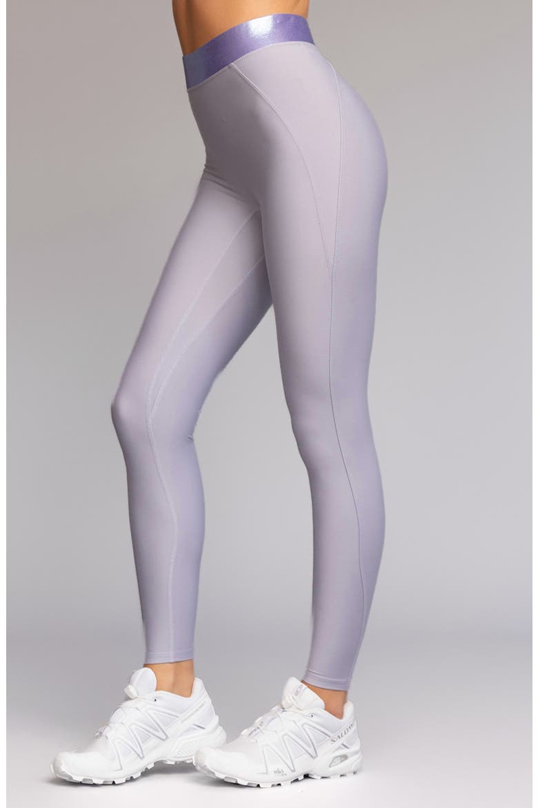 Lina High Waist Leggings, Alternate, color, STEEL