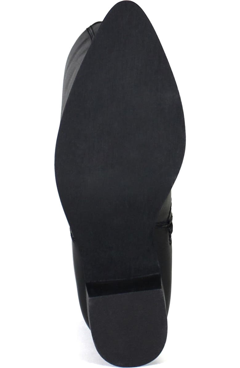 Diba True DIG ITAL Leather Sleek Tall Boot, Alternate, color, Black