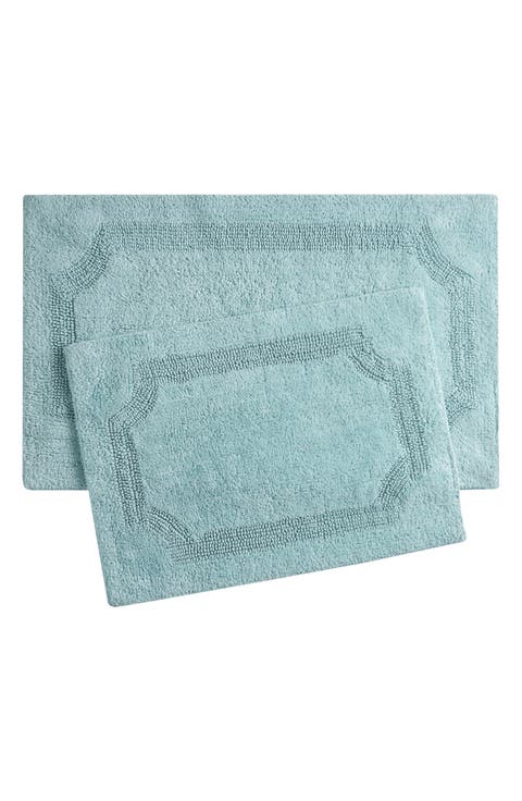 Reversible Cotton Bath Rug