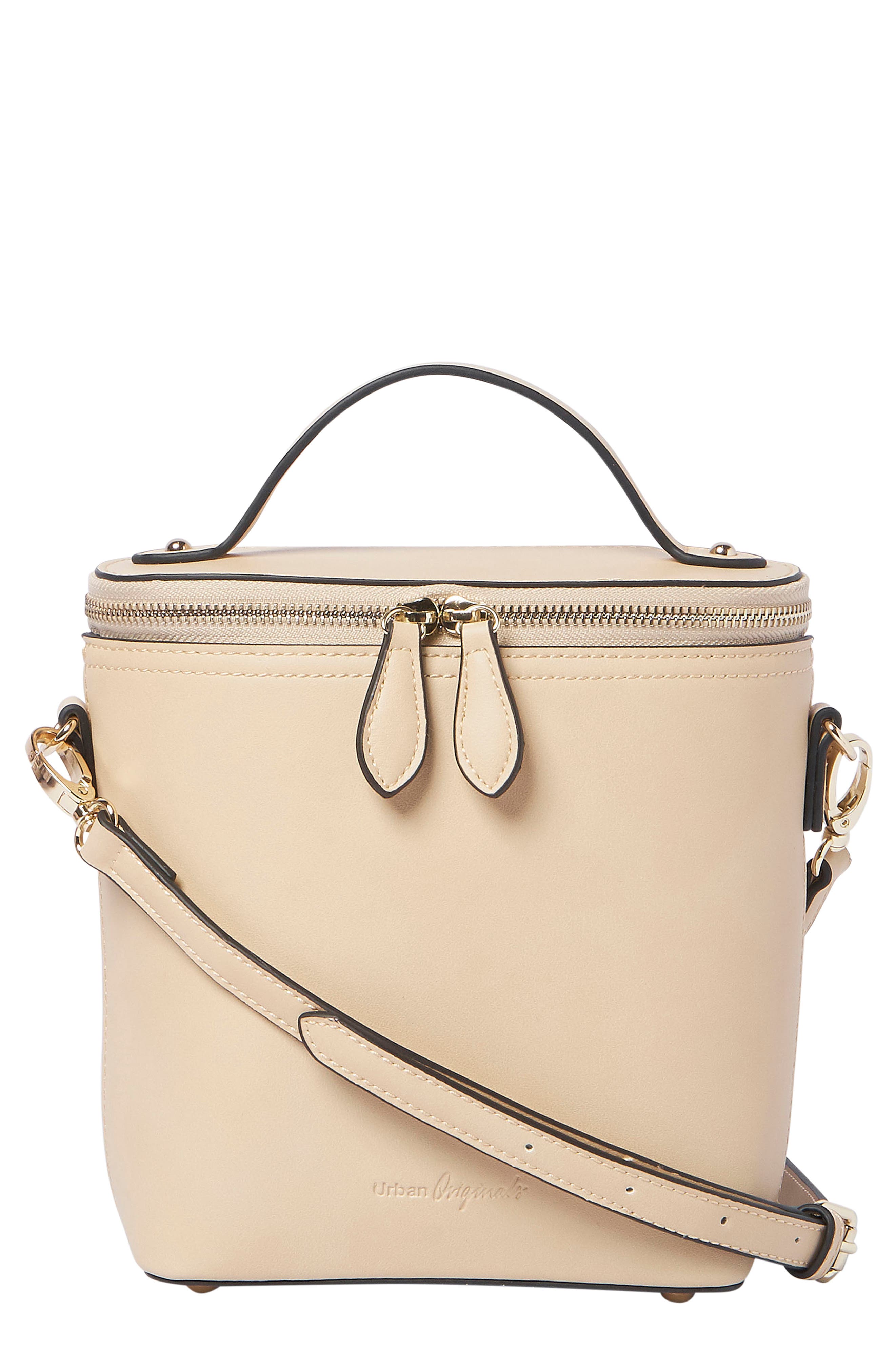 Urban Originals Vegan Leather Bucket Bag, Main, color, 