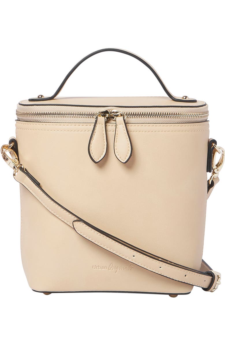 Urban Originals Vegan Leather Bucket Bag, Main, color,