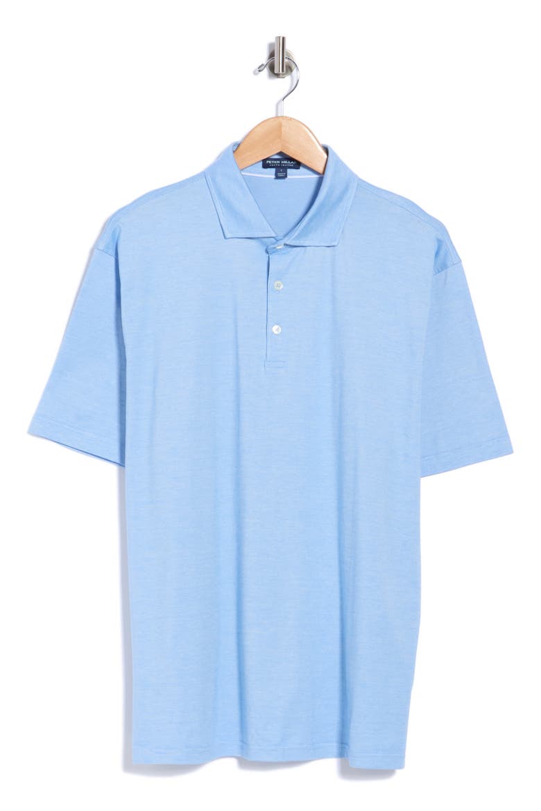 Crown Crafted Excursionist Polo, Main, color, BLUE TOPAZ