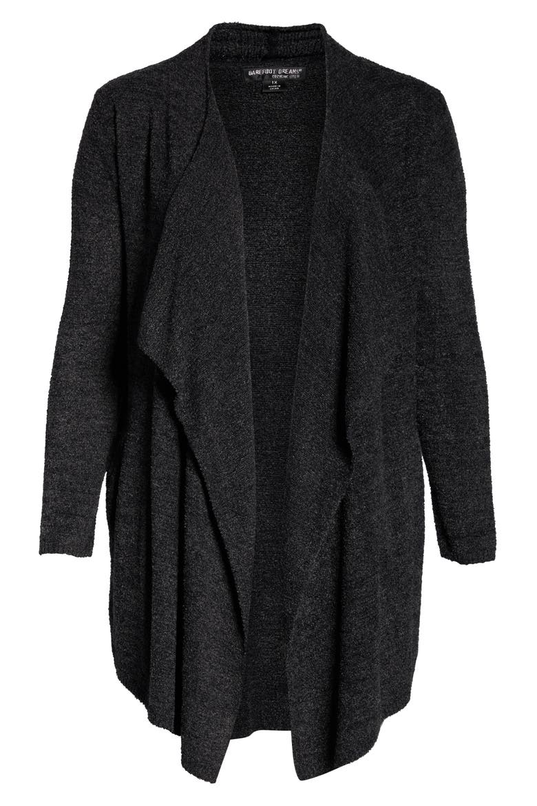 CozyChic™ Lite Island Cardigan, Alternate, color, HE CARBON/ BLACK