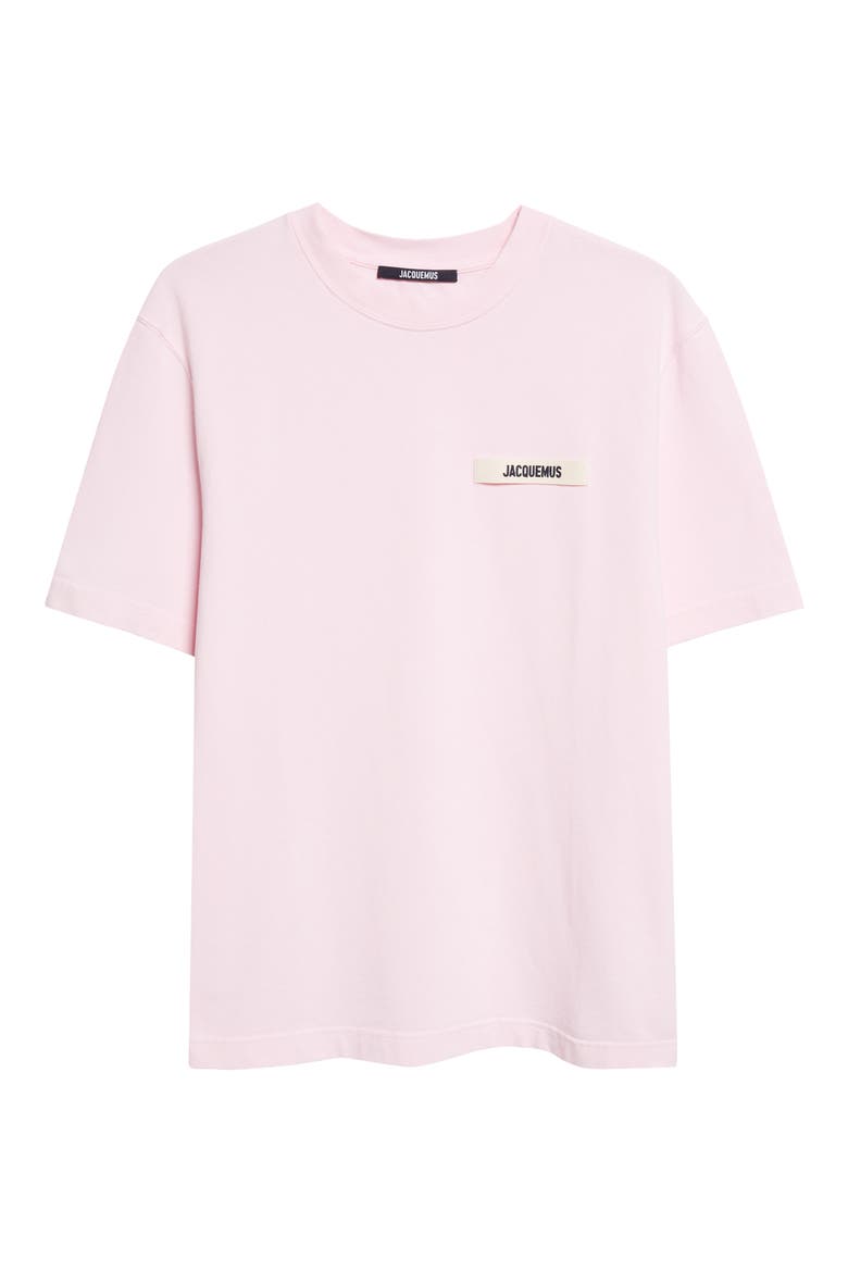 Le T-Shirt Gros Grain Cotton T-Shirt, Alternate, color, PINK 2
