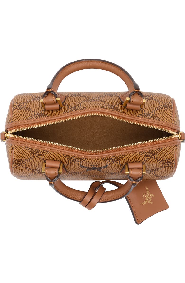 MCM Ella Mini Boston Barrel Bag, Alternate, color,