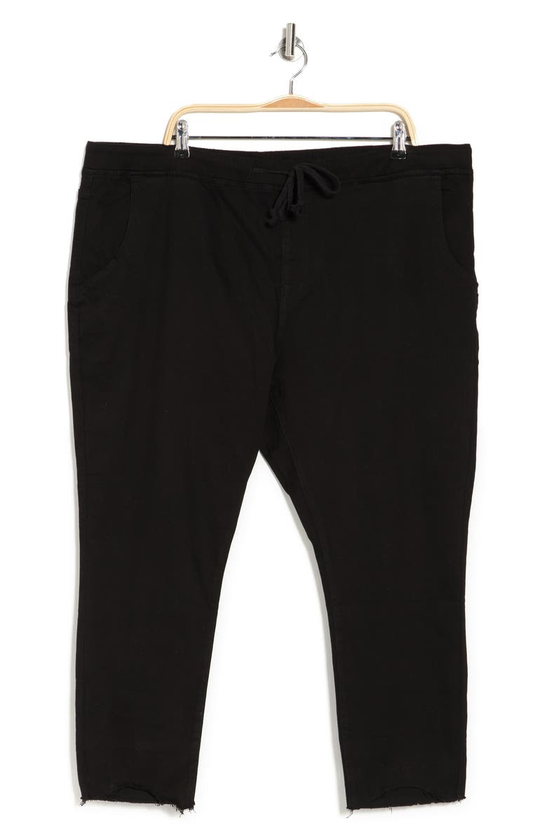 ROYALTY FOR ME Pull-On Relaxed Jogger w/ Dog Bite Hem, Main, color,