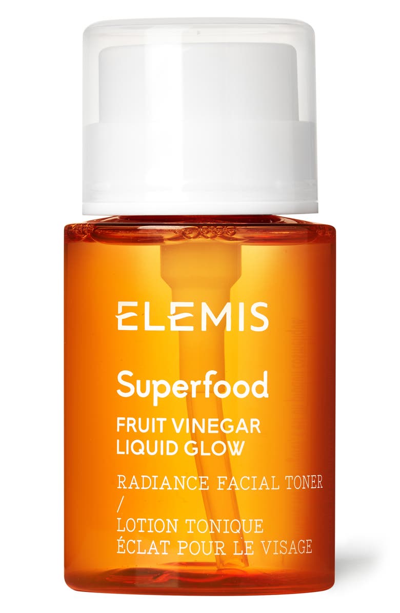 Elemis Superfood Fruit Vinegar Liquid Glow Brightening Toner, Main, color, 