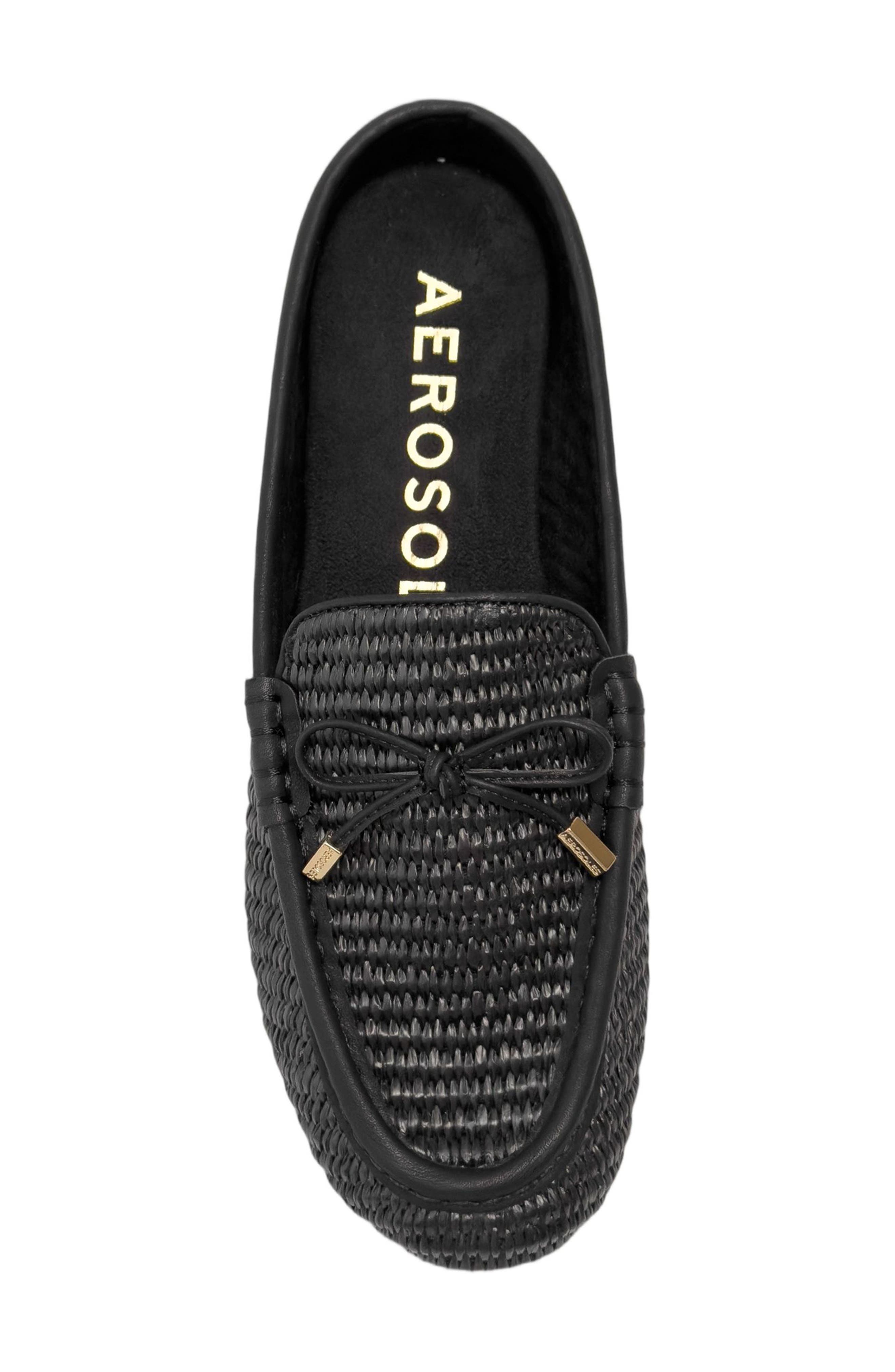 Aerosoles Daffodil Woven Raffia Loafer - Wide Width Available, Alternate, color, 