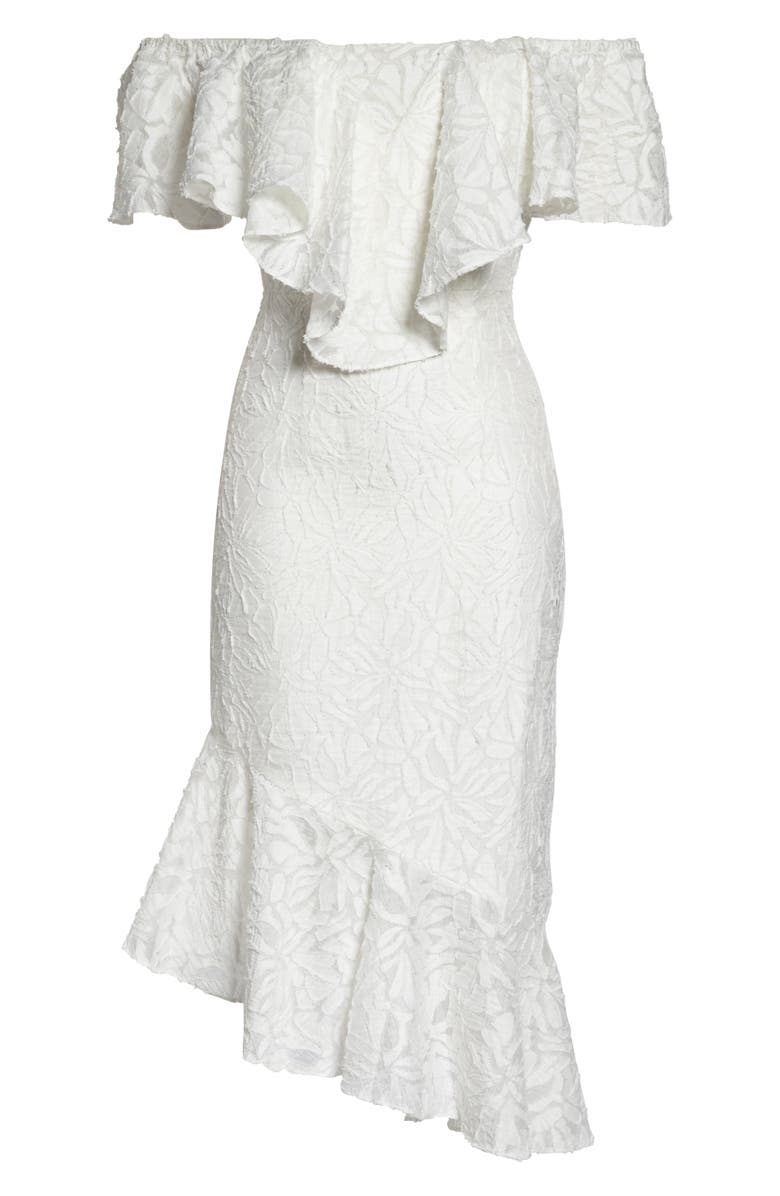 C/MEO Collective C/MEO More to Give Off the Shoulder Midi Dress, Alternate, color, 