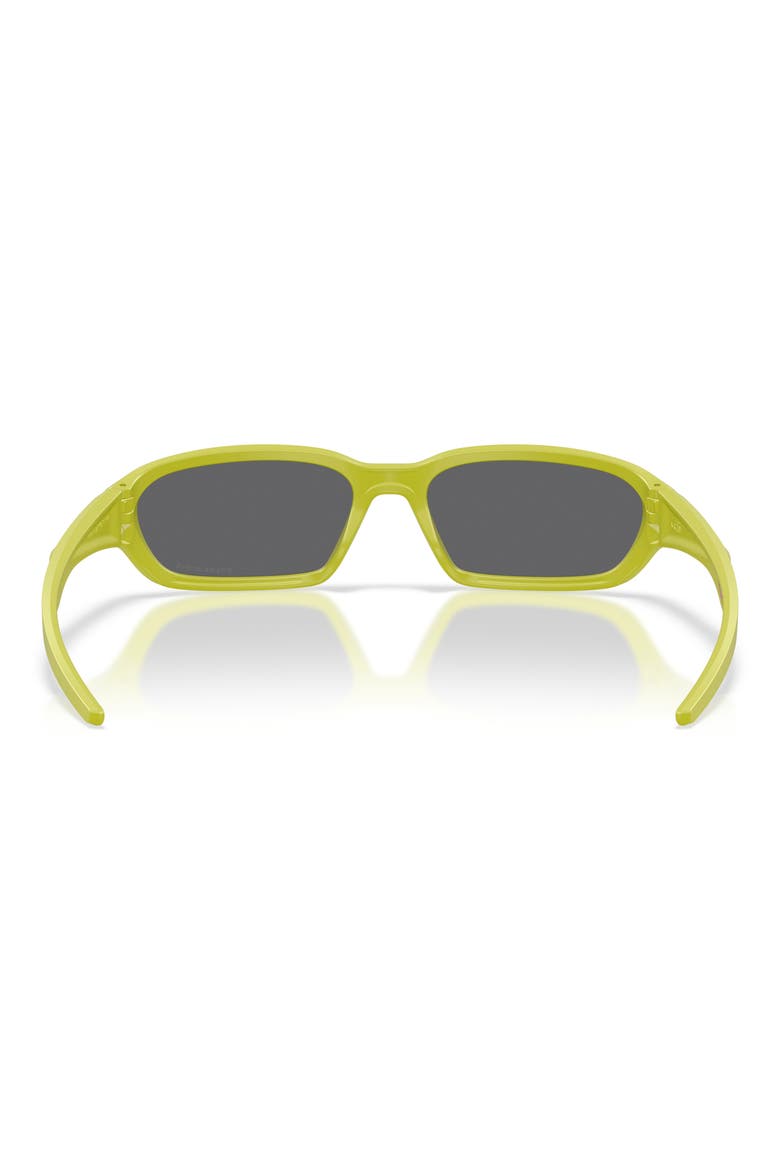 Gender Inclusive Terraforma 58mm Rectangle Sunglasses, Alternate, color, MATTE CACTUS / PRIZM BLACK