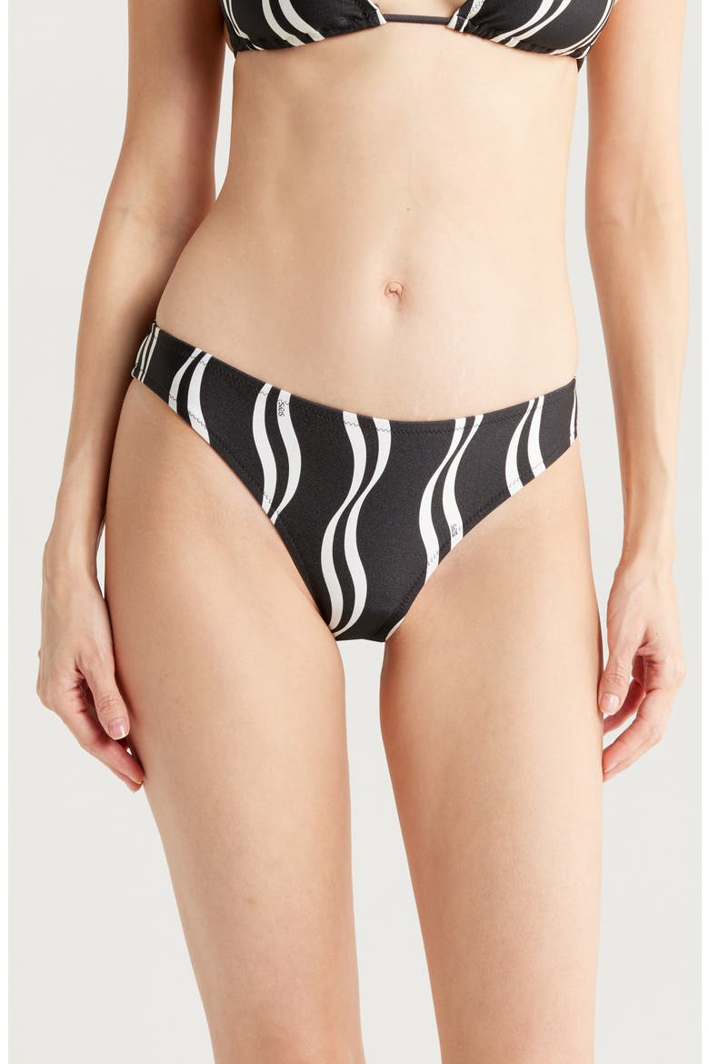 Tati Bikini Bottoms, Main, color, WAVY STRIPE NOIR