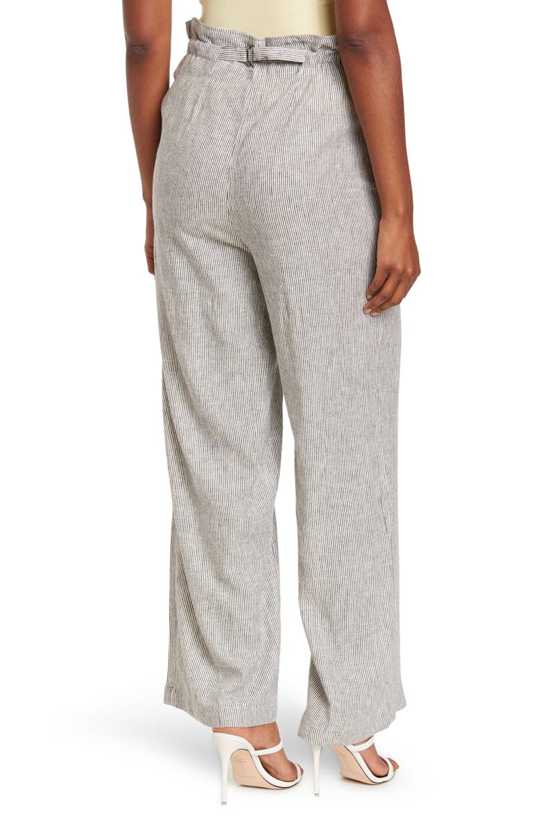 MAX STUDIO Linen Blend Easy Leg Pants, Alternate, color, 