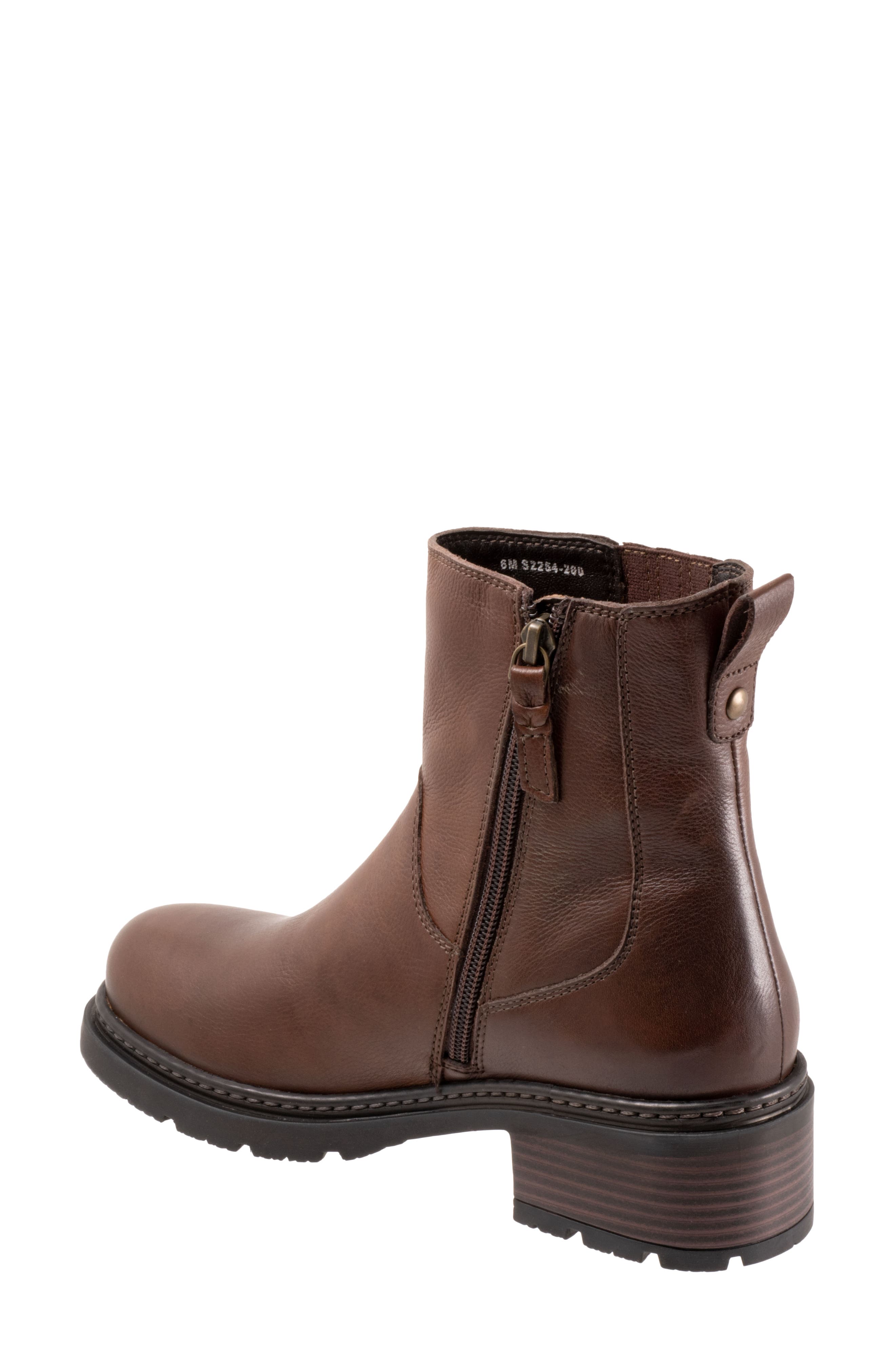 SoftWalk<sup>®</sup> Novato Bootie, Alternate, color, Dark Brown