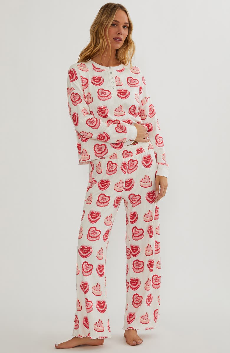 Beach Riot Pacific Pajamas, Alternate, color, Sweet Treat