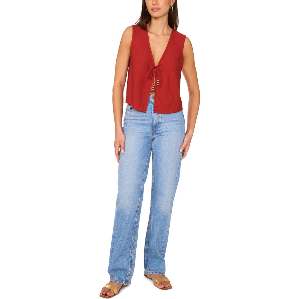 Vince Camuto Front Tie Vest