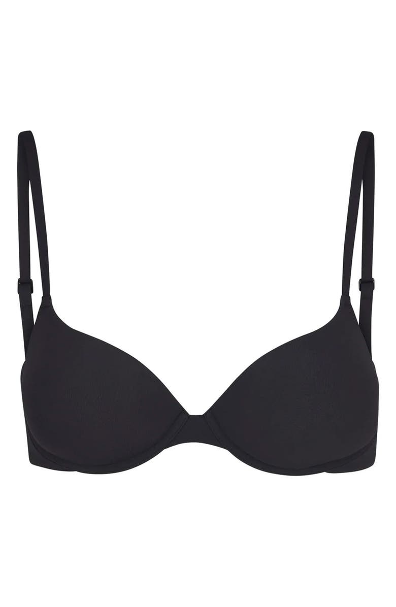 SKIMS Fits Everybody Push-Up Bra, Alternate, color, Onyx
