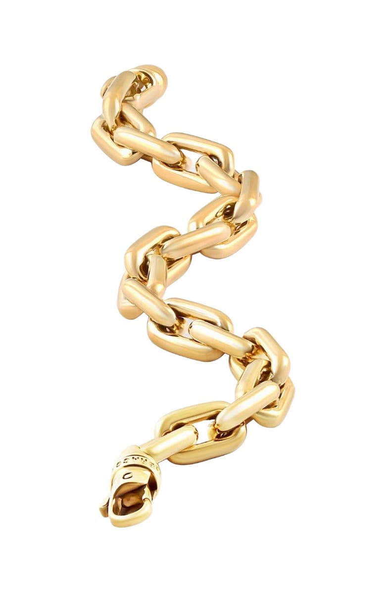 Bliss Diamond Men's Link 14k Gold (88gram) or Platinum (144gram) 10mm Bracelet 9.25", Alternate, color, 