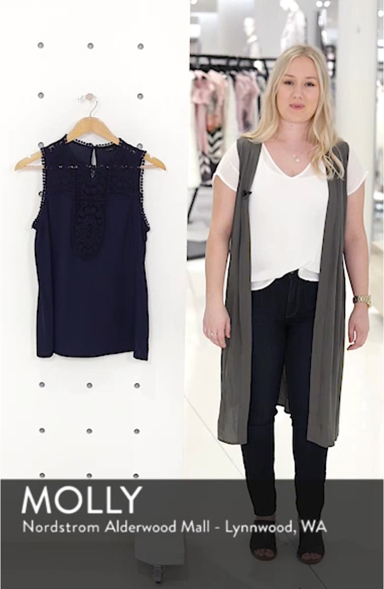 Lace & Crepe Top, sales video thumbnail