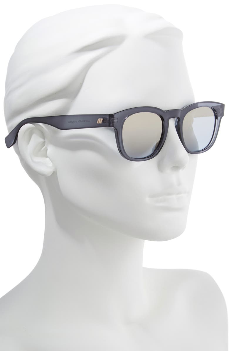 Le Specs Block Party 49mm Round Sunglasses, Alternate, color, 