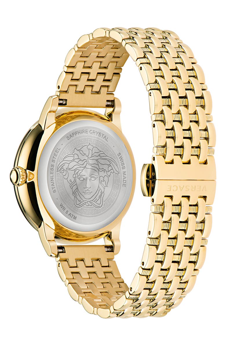 Versace La Medusa Bracelet Watch, 38mm, Alternate, color,