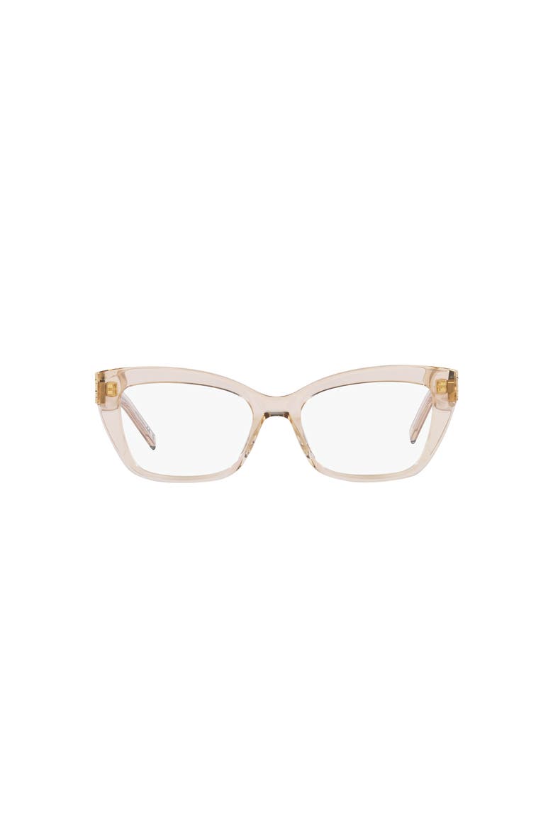 53mm Rectangle optical glasses, Alternate, color, Pink