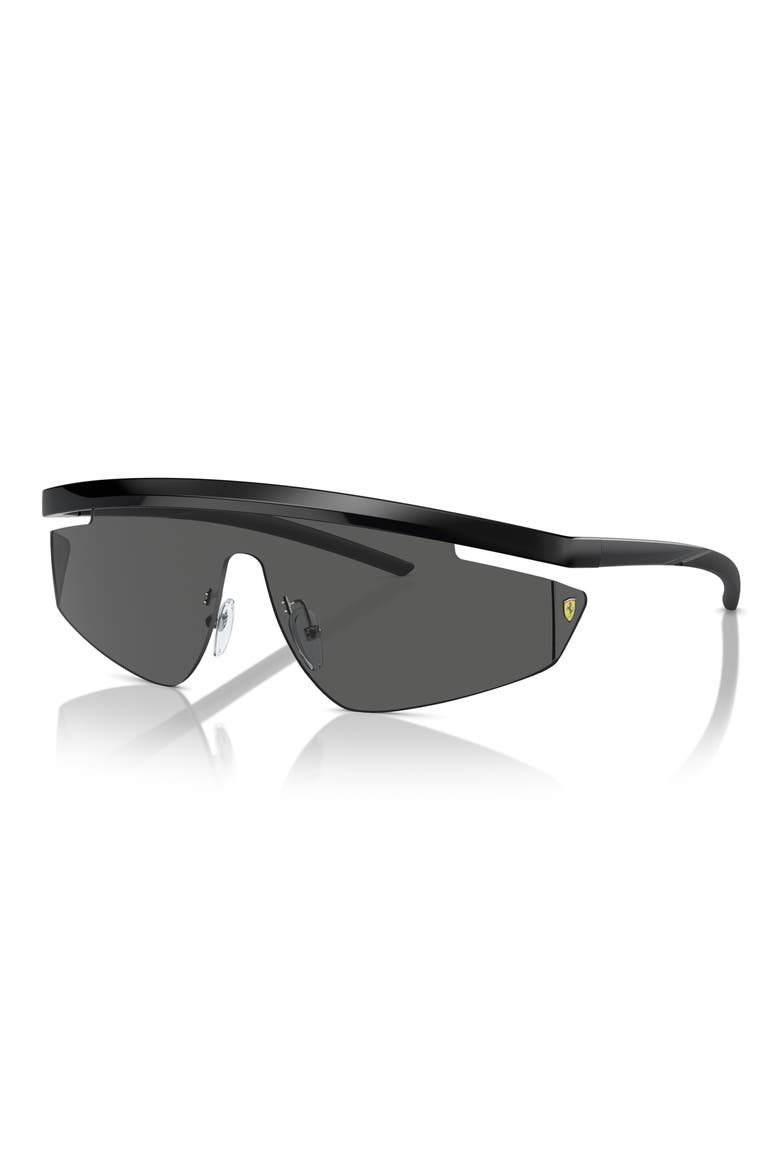 140mm Irregular Sunglasses, Alternate, color, BLACK