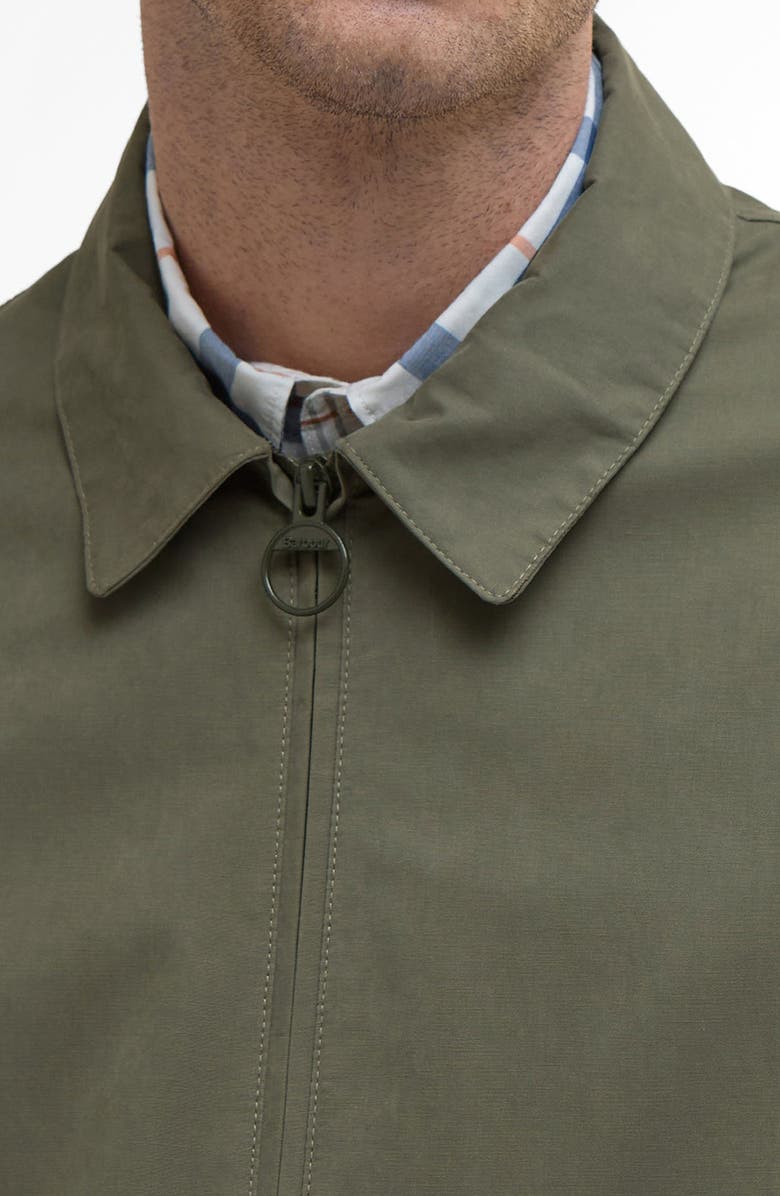 Barbour Fernport Casual Cotton Blend Jacket, Alternate, color, Light Moss