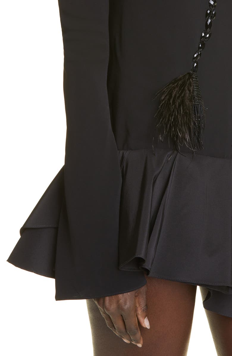 Johanna Ortiz Grace & Power Long Sleeve Asymmetric Minidress, Alternate, color, 