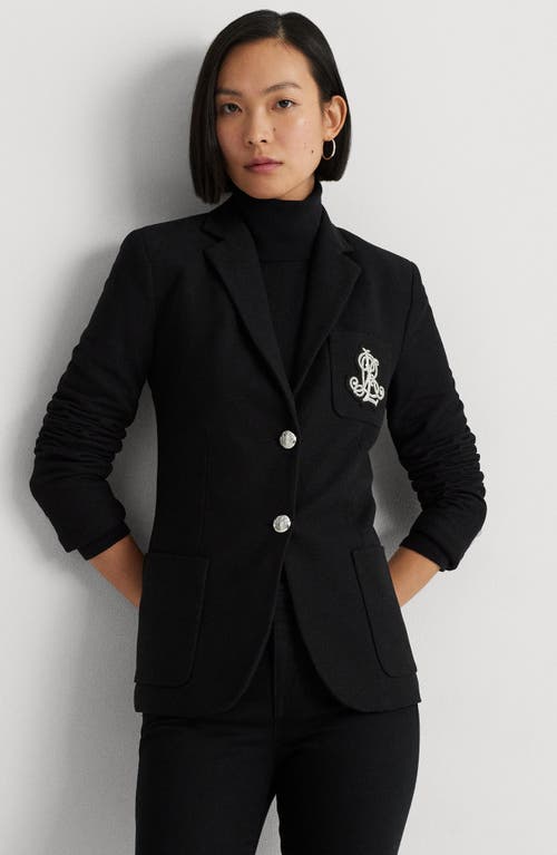 RALPH LAUREN LAUREN RALPH LAUREN BULLION JACQUARD BLAZER