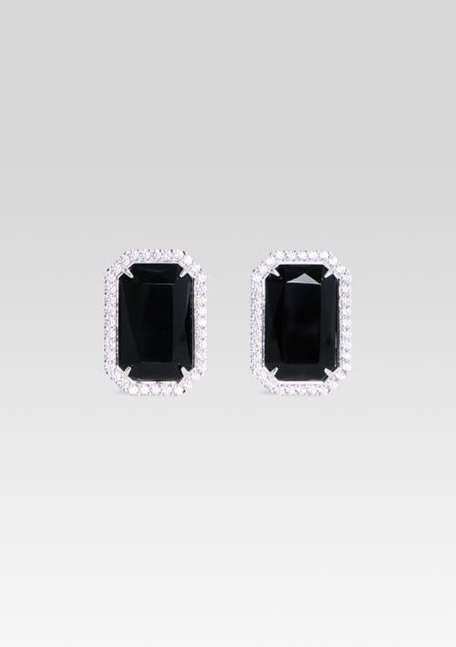 Shop Retroféte Retrofête Hope Earrings In Black