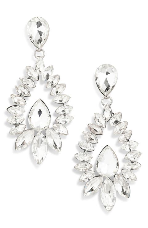 Crystal Drop Earrings