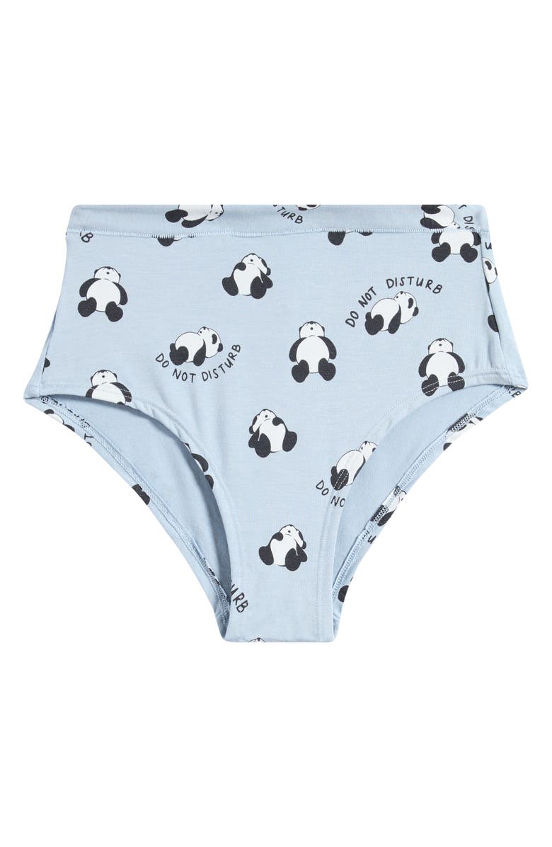 MeUndies FeelFree High Waist Briefs, Alternate, color, Do Not Disturb