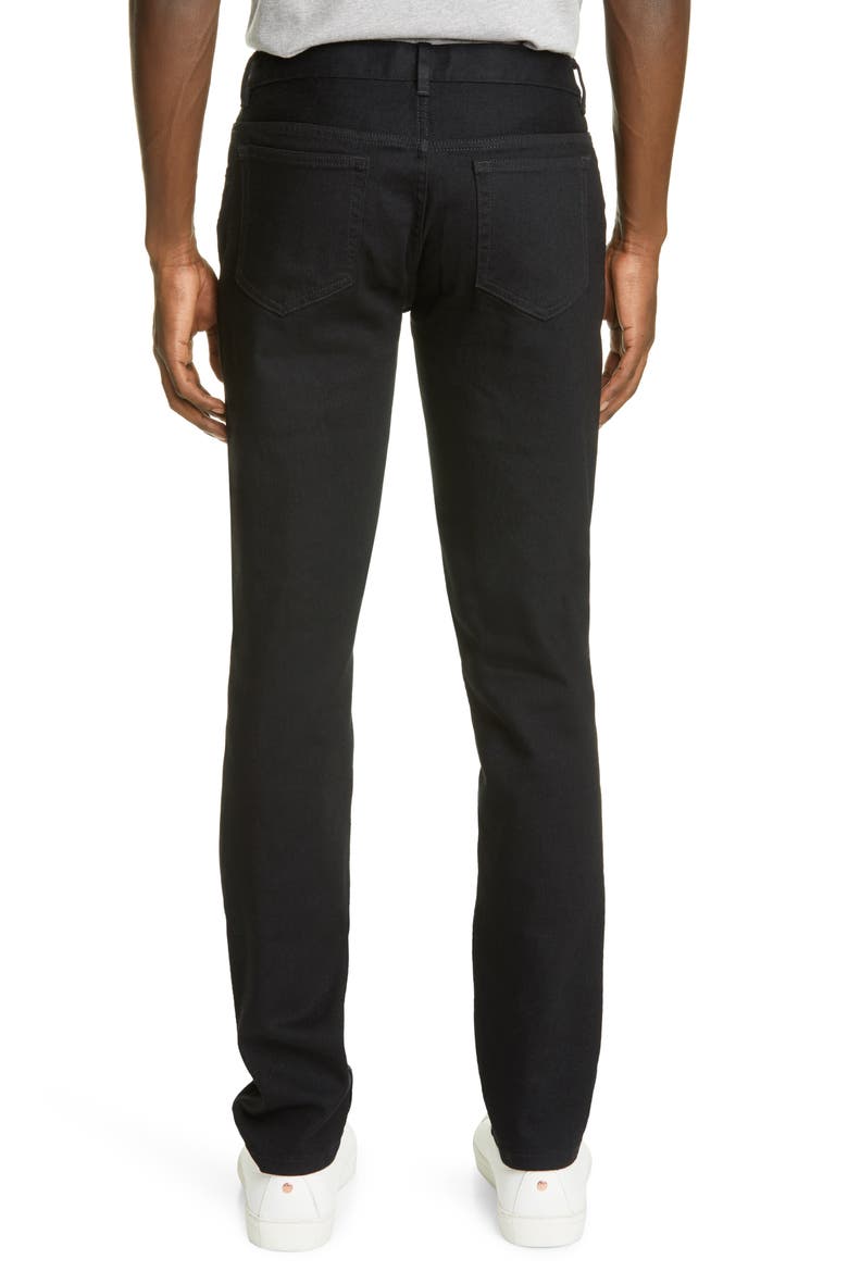 Petit New Standard Men's Jeans, Alternate, color, NOIR