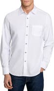 W.R.K Slim Fit Abstract Floral Dot Reworked Button-Up Shirt