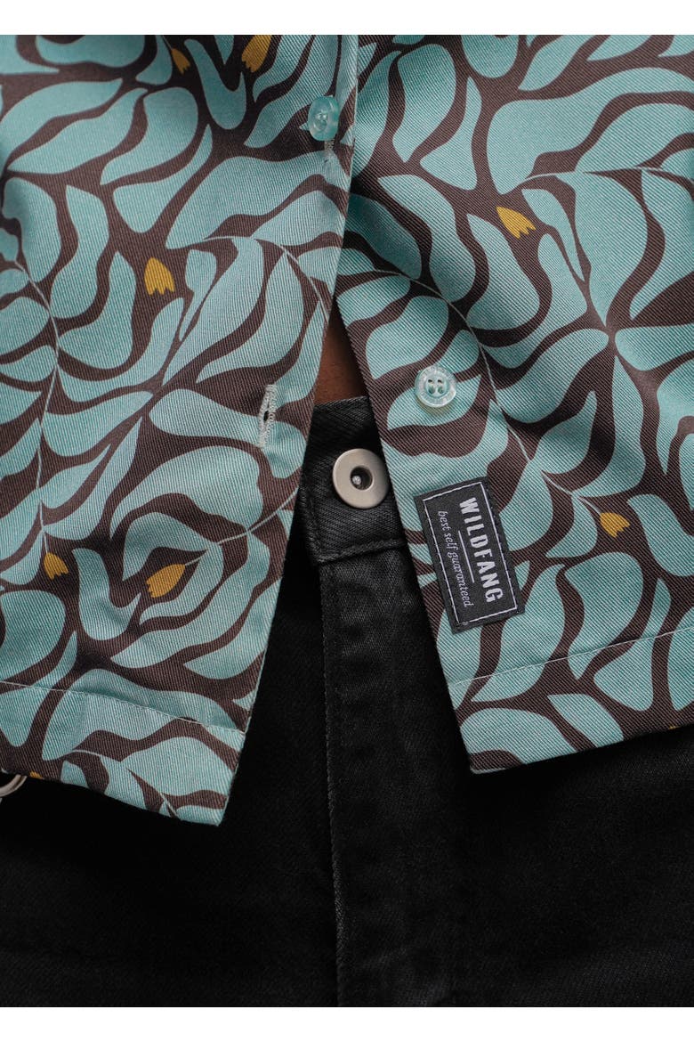 The Everyday Camp Button Up, Alternate, color, PETAL WAVE MOCHA
