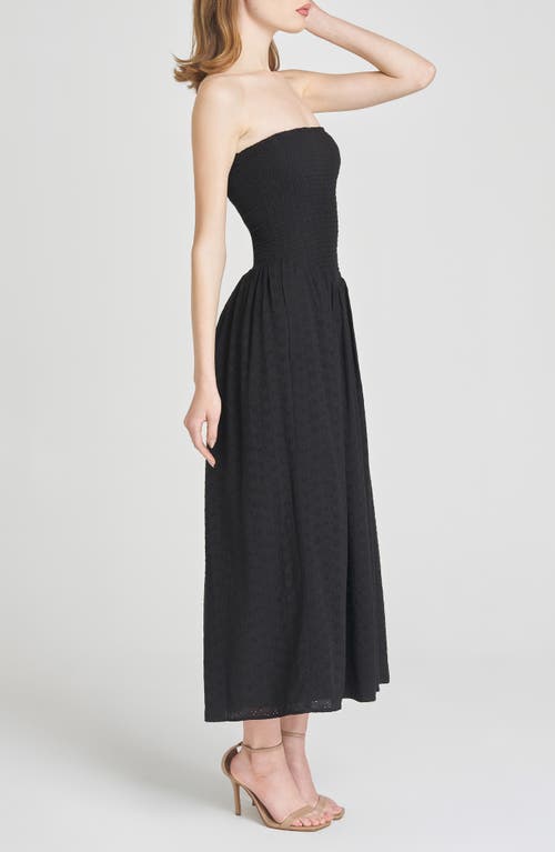 Shop Wayf X Style By Coco! Melody Convertible Strapless Eyelet Dress