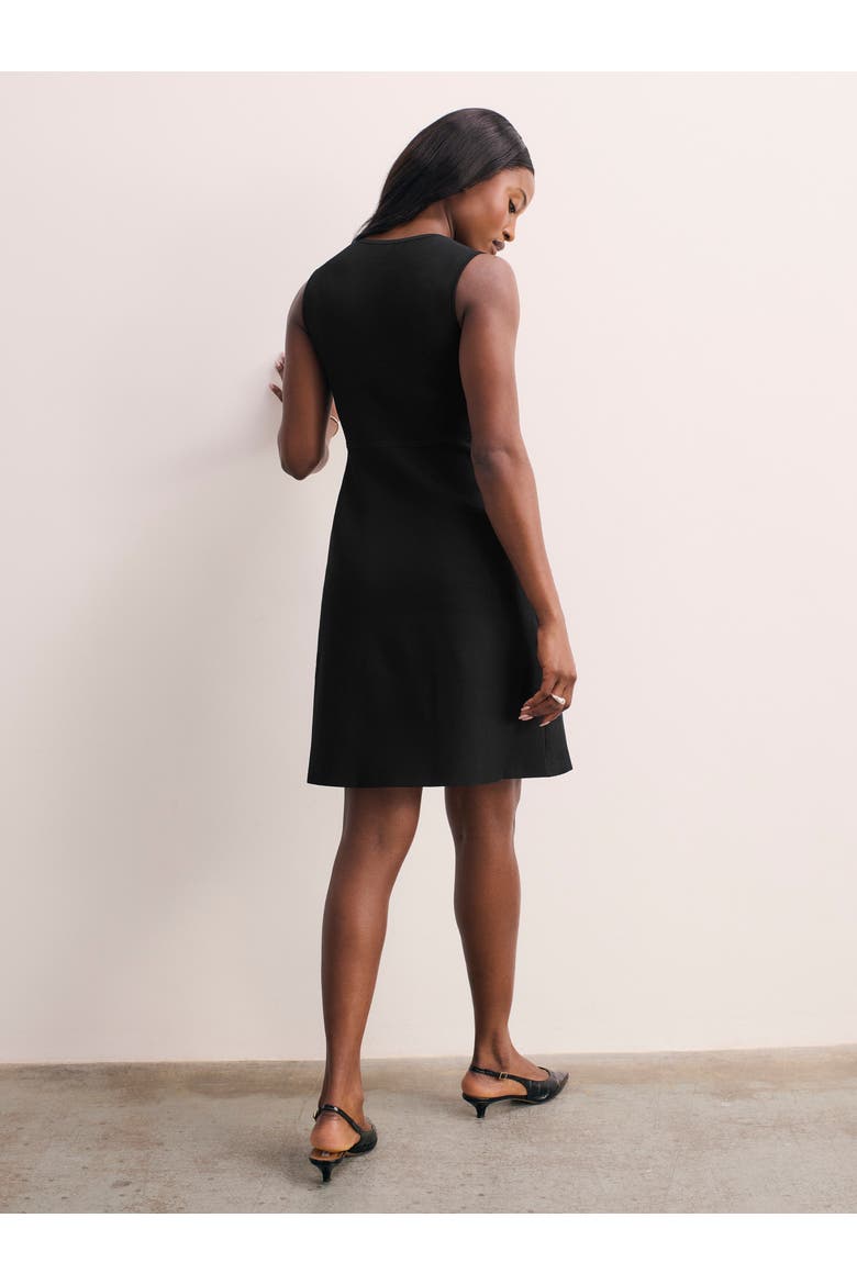 Parella Sculpt Knit Dress, Alternate, color, Black