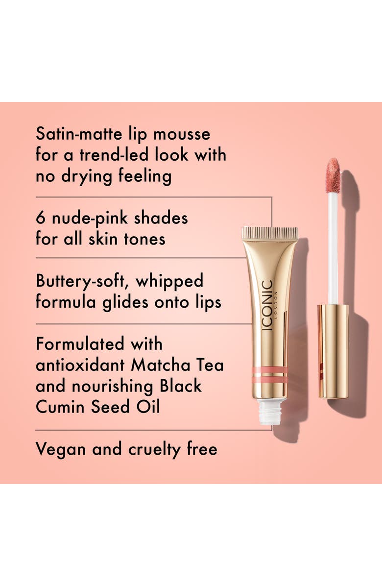 ICONIC LONDON Cloud Kiss Matte Lip Mousse, Alternate, color, No Secrets