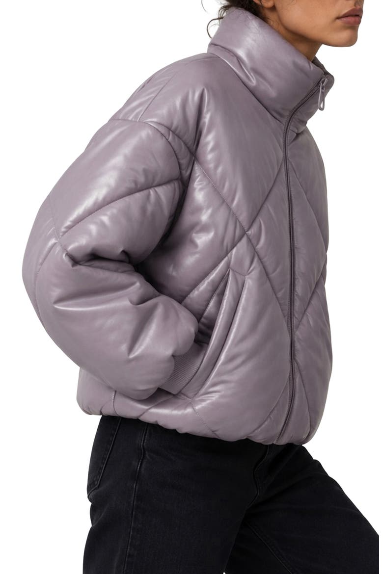Parisx Quilted Puffer Jacket, Alternate, color, WISTERIA