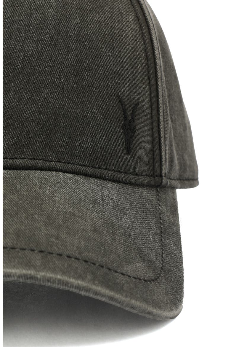 Ramskull Baseball Cap, Alternate, color, WASHED BLACK