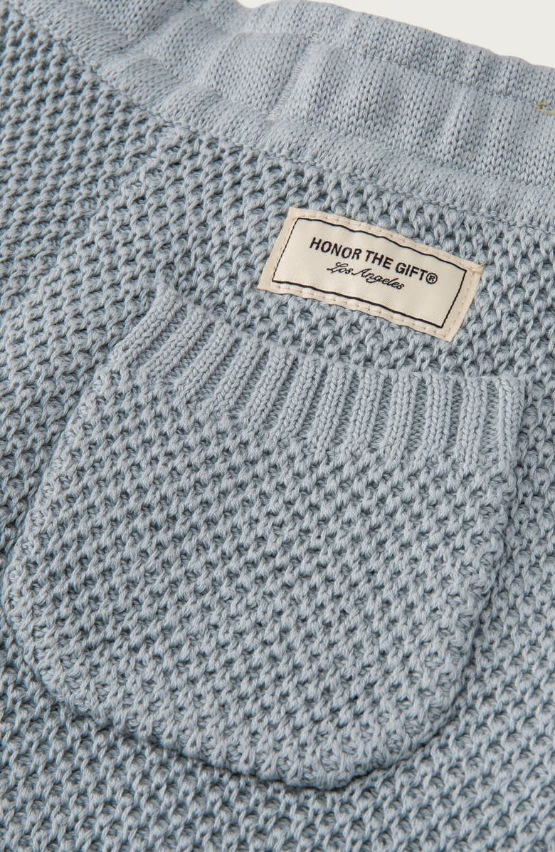 HONOR THE GIFT Kids' Knit Cotton Shorts, Alternate, color, 