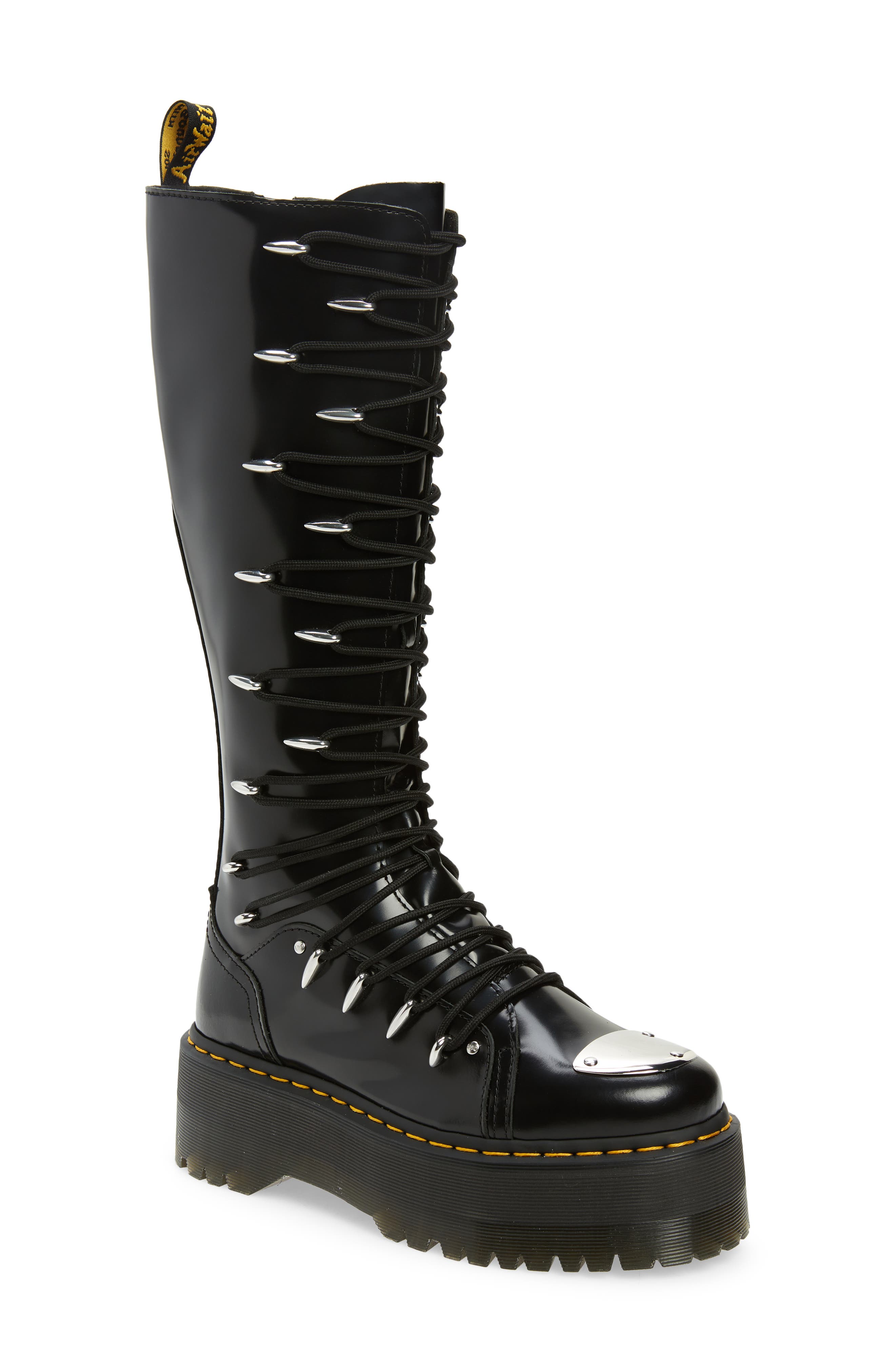 Dr. Martens 1B60 LTT Max Knee High Platform Boot, Main, color, 