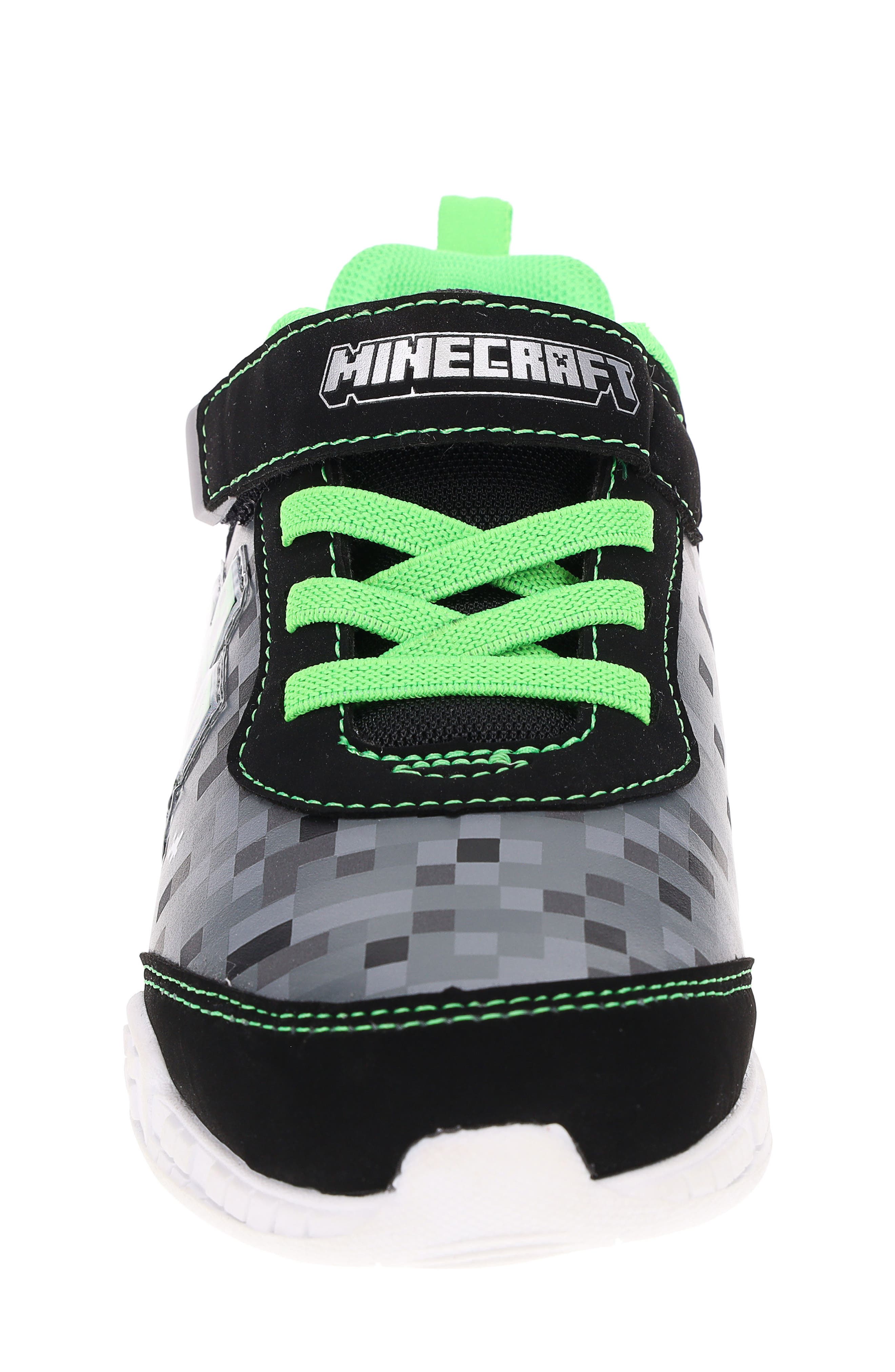 SG Footwear Kids' Minecraft Light-Up Sneaker, Alternate, color, 
