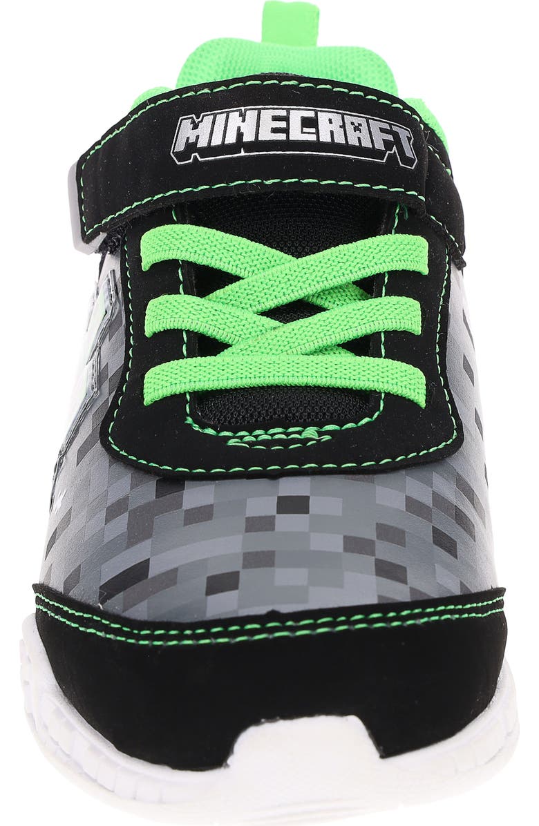 SG Footwear Kids' Minecraft Light-Up Sneaker, Alternate, color,