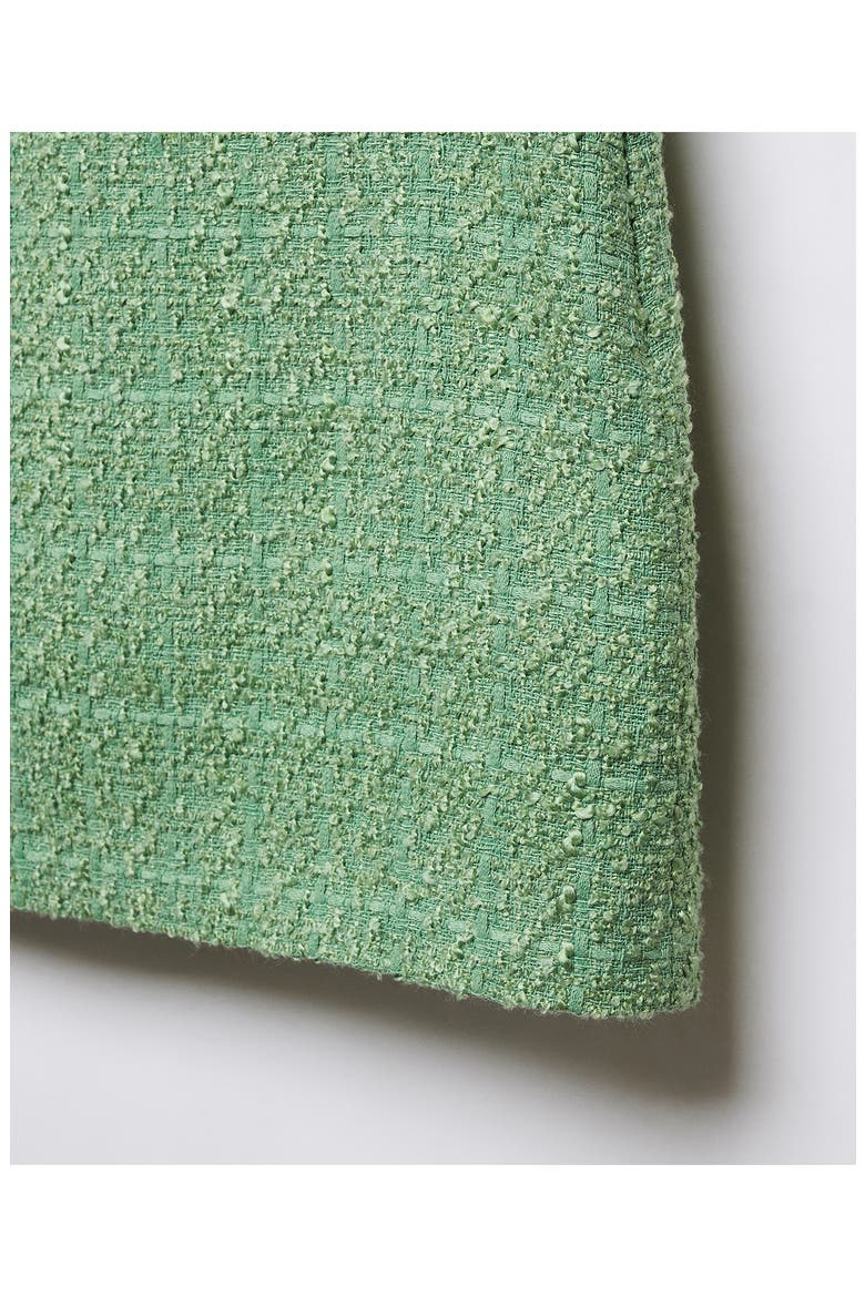 Tweed Miniskirt, Alternate, color, PASTEL GREEN