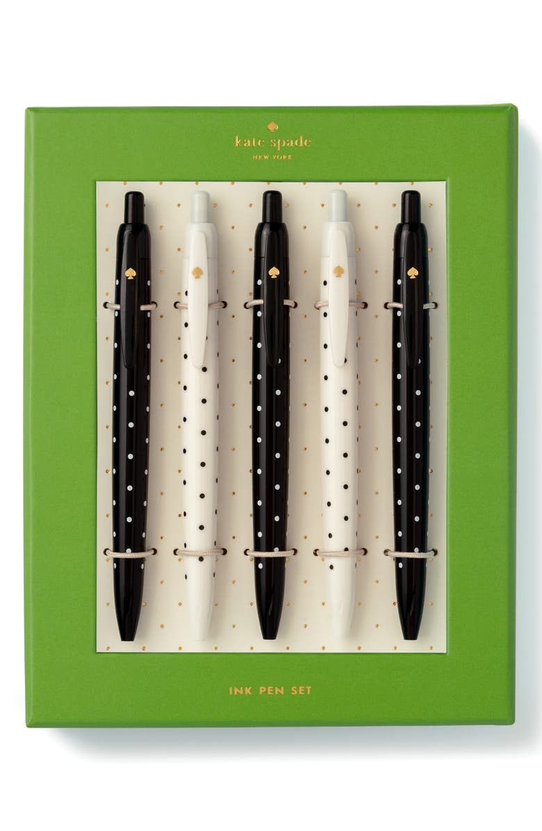 Kate Spade New York polka dot 5-piece set set, Main, color,