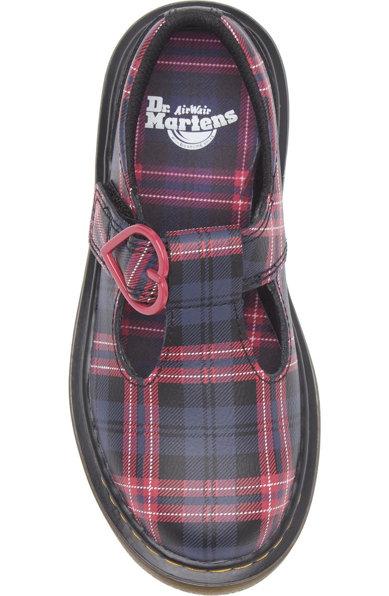 Dr. Martens Kids' Polley II T-Strap Shoe, Alternate, color, Black Multi