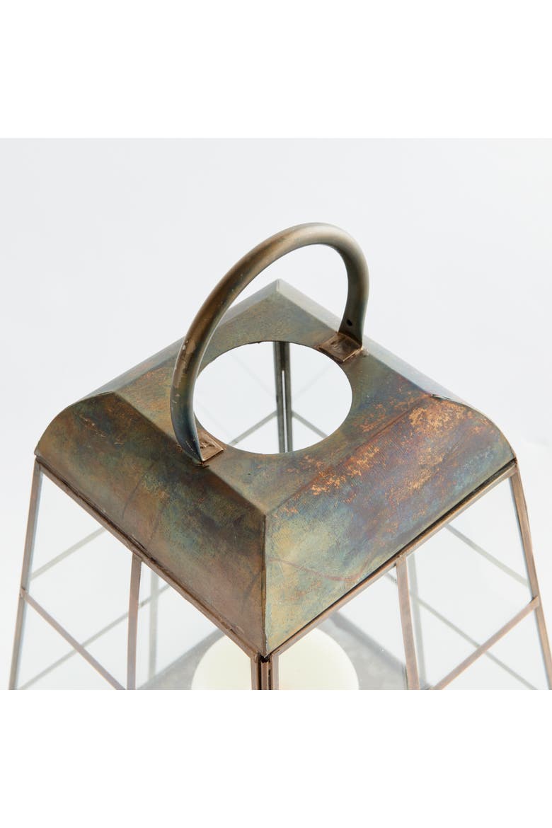 Dexter Lantern Candle Holder, Alternate, color, Gold