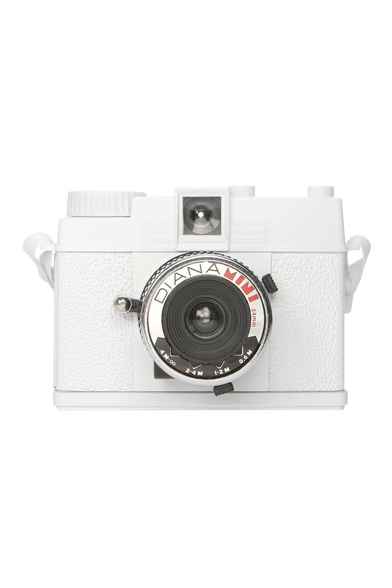 'Diana Mini' Camera, Main, color, WHITE